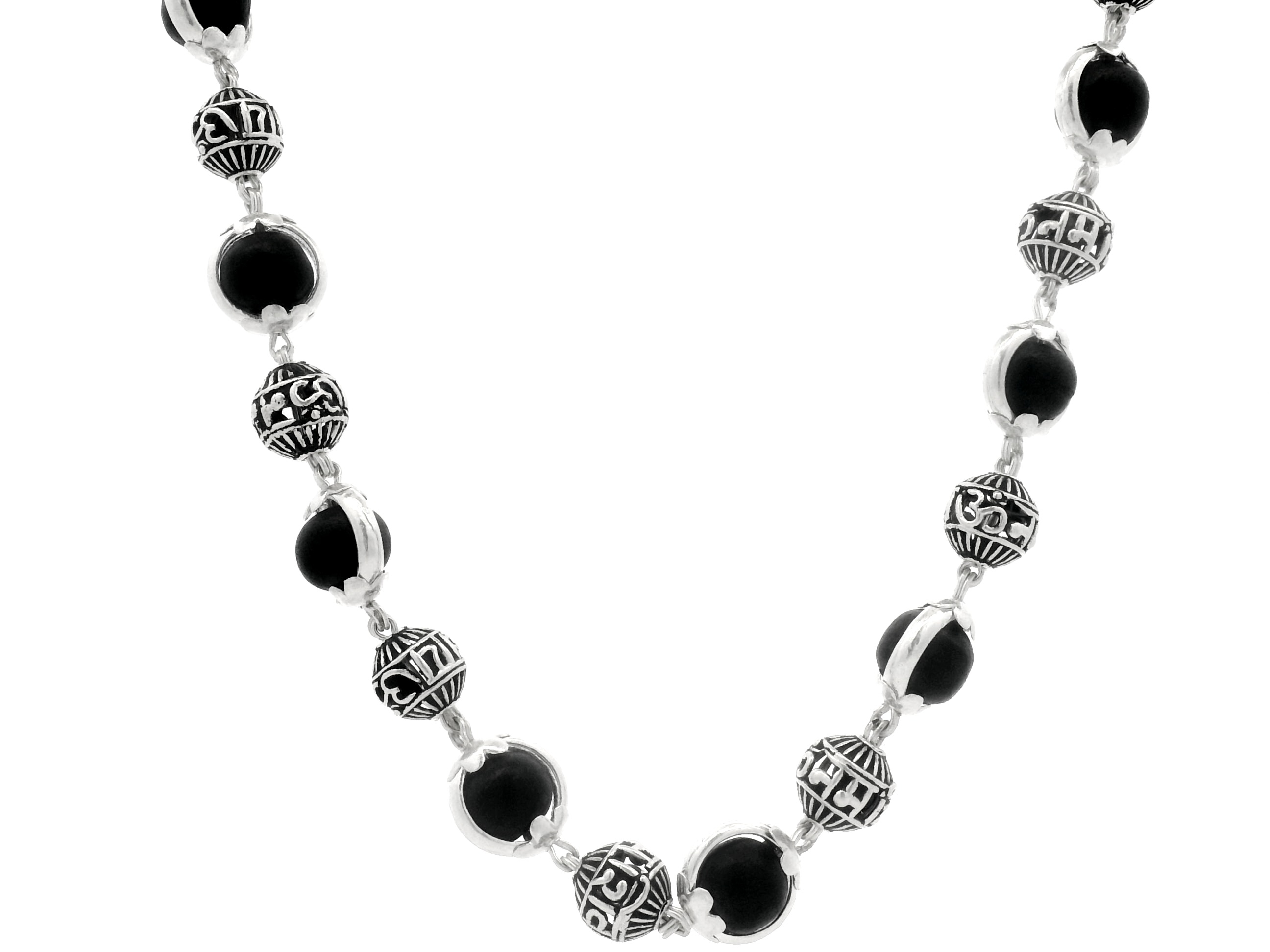 KARUNGALI SHIV TATVA MALA 925